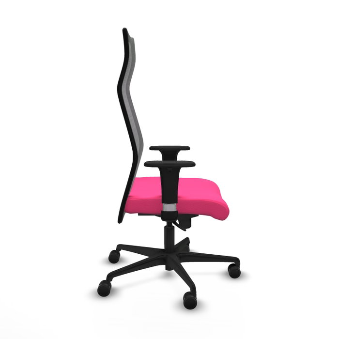 Piqueras y Crespo Chaise de Bureau Albacete Rose et Noir