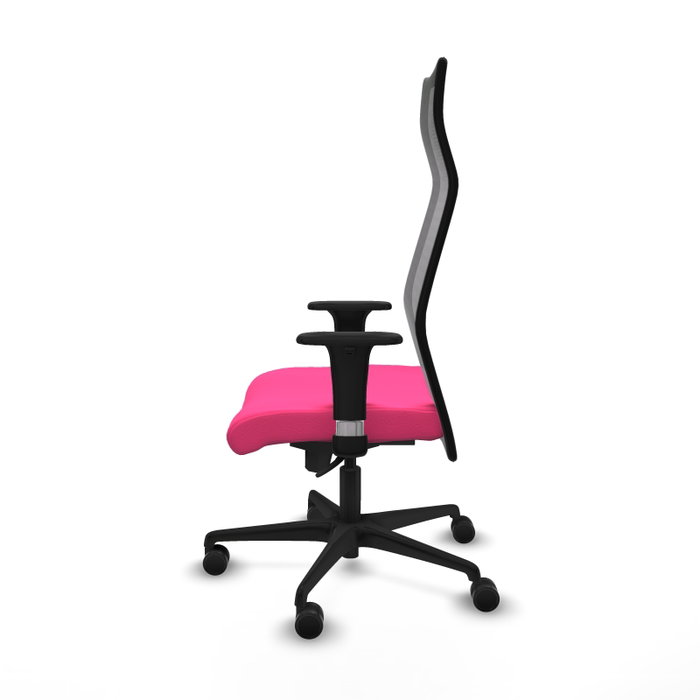 Piqueras y Crespo Chaise de Bureau Albacete Rose et Noir