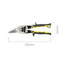 WOLFPACK LINEA PROFESIONAL Tijera de tôlerie pour coupe à gauche 250 mm