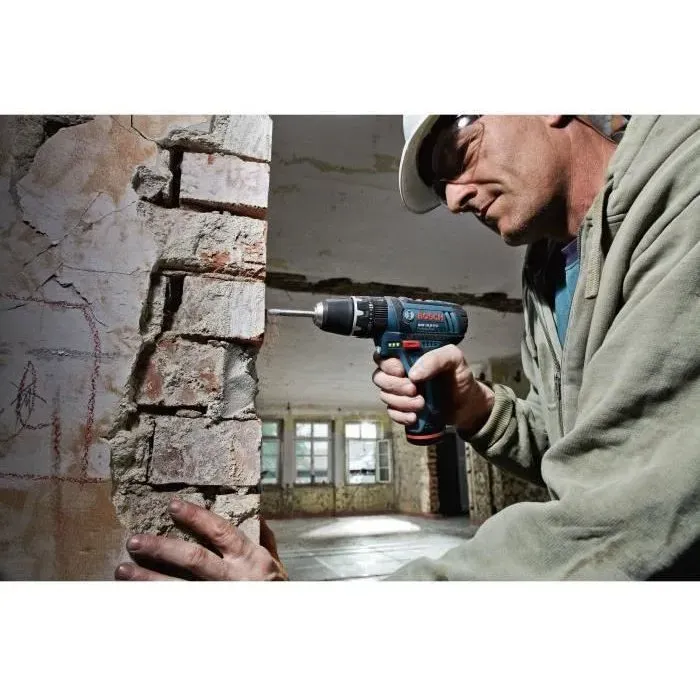 Bosch Professional GSR 12V-15 Perceuse-visseuse avec 2 batteries et chargeur Bosch Professional GSR 12V-15 Perceuse-visseuse avec 2 batteries et chargeur