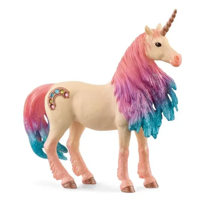 Schleich 70723 Figurine Bayala - Licorne Jument Marshmallow avec Pelage Doux et Crinière Colorée - Jeu pour Enfants à Partir de 7 Ans Schleich 70723 Figurine Bayala - Licorne Jument Marshmallow avec Pelage Doux et Crinière Colorée - Jeu pour Enfants à Partir de 7 Ans