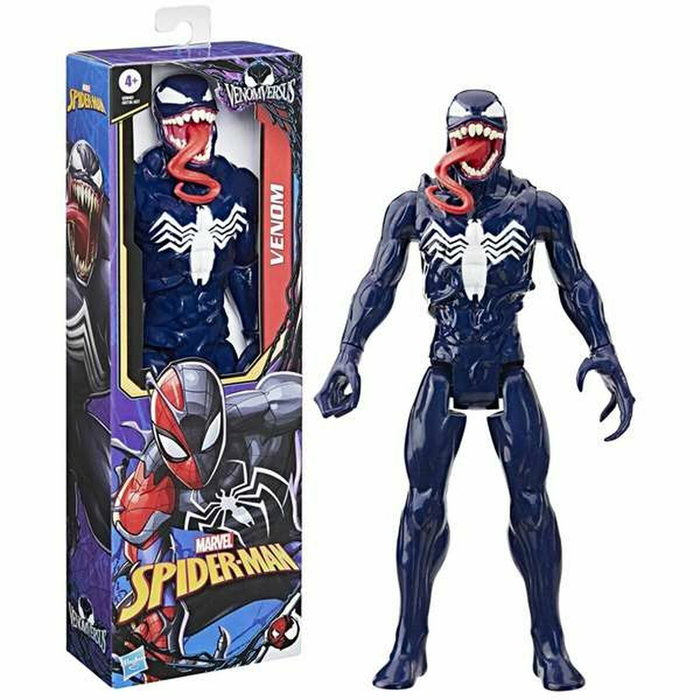 Hasbro Figurine Venom Titan Hero Series 30 cm Marvel Spider-Man VenomVersus Jouets Super-héros Enfants dès 4 ans