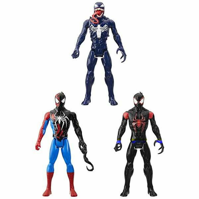 Hasbro Figurine Venom Titan Hero Series 30 cm Marvel Spider-Man VenomVersus Jouets Super-héros Enfants dès 4 ans