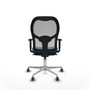 Piqueras y Crespo Chaise de Bureau 1D086G0 Bleu clair
