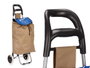 Kinvara Chariot de courses 2 roues To Do List 88x10x35 cm avec sac 34x20x54 cm (Set de 6)