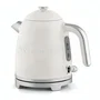 SWEISS Bouilloire Électrique Vintage KTS8 - 1L, 1000W, Inox, Socle 360°, Design Rétro, Rapide, Beige
