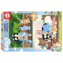 Educa Puzzle en Bois Écologique 2x16 Pièces Bluey 19406 - 2 Puzzles dans la Boîte, Plus Résistant, Imagerie Plastifiée, Recommandé +3 Ans