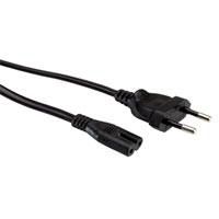 Value Cordon secteur bipolaire, noir, 3 m