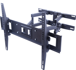 Phoenix Technologies Soporte Mural Articulé pour TV jusqu'à 75 Pouces, Inclinable 15°, VESA 200x200 à 600x400, Charge 50 kg