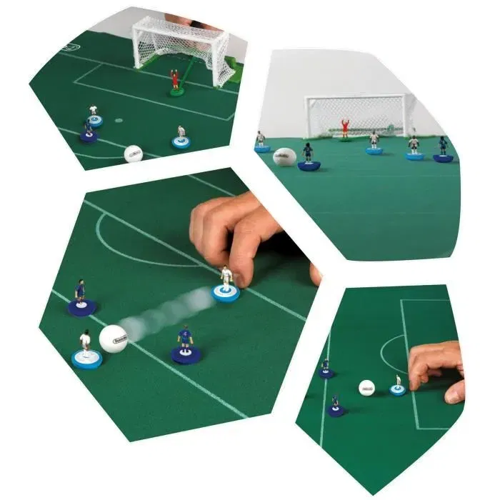 Megableu Jeu Subbuteo Officiel Olympique de Marseille - Figurines souples incassables - Version française