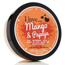 I Love Beurre corporel hydratant Mango & Papaya
