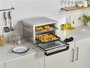 Ninja DT200EU Mini four à convection multifonction 10 en 1 Foodi - Technologie True Surround Convection, cuisson rapide et uniforme
