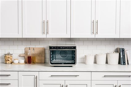 Ninja DT200EU Mini four à convection multifonction 10 en 1 Foodi - Technologie True Surround Convection, cuisson rapide et uniforme