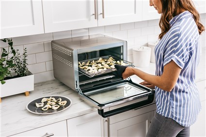 Ninja DT200EU Mini four à convection multifonction 10 en 1 Foodi - Technologie True Surround Convection, cuisson rapide et uniforme
