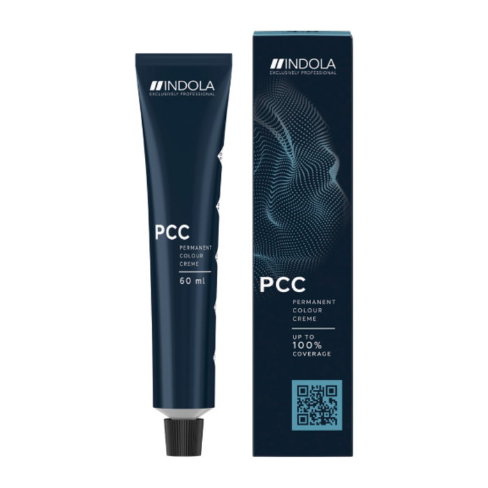 Indola PCC 1.0 - Colorant capillaire haute performance 60 mL, formule compacte à tons mélangeables, permanent et semi-permanent, vegan Indola PCC 1.0 - Colorant capillaire haute performance 60 mL, formule compacte à tons mélangeables, permanent et semi-permanent, vegan
