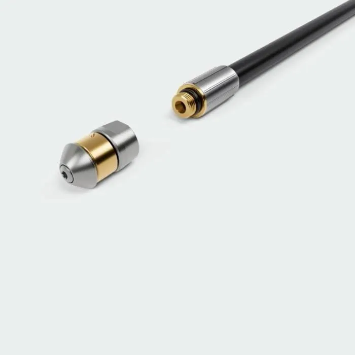 Karcher Kit de débouchage de canalisations 7,5 m avec 2 buses (360° et classique) pour nettoyeur haute pression