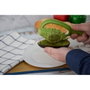 Coupe-Avocat Fackelmann 16 cm Vert Acier inoxydable