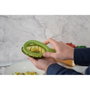 Coupe-Avocat Fackelmann 16 cm Vert Acier inoxydable