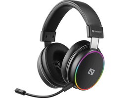 Sandberg Casque sans fil HeroBlaster pour gaming - Son haute qualité avec basses puissantes, connexion Bluetooth pour PC, téléphone et tablette