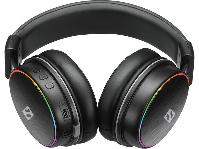 Sandberg Casque sans fil HeroBlaster pour gaming - Son haute qualité avec basses puissantes, connexion Bluetooth pour PC, téléphone et tablette