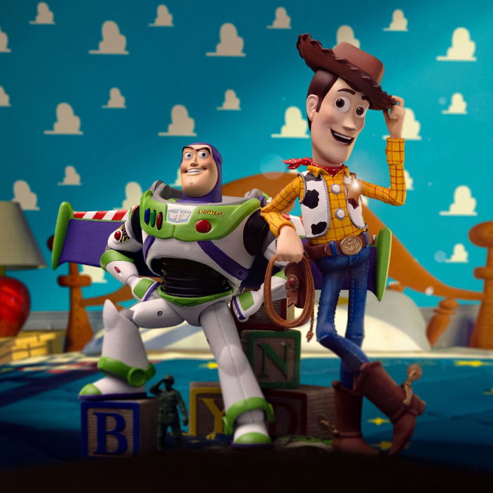 Toy Story statuette 1/10 Deluxe Art Scale Buzz & Woody 38 cm Toy Story statuette 1/10 Deluxe Art Scale Buzz & Woody 38 cm