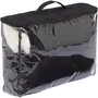 Tineo Chancelière Bébé Noire 6-18 Mois - Chaude Sherpa Déperlante, Fentes Harnais, Lavable