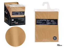 GIFTDECOR Taie d'oreiller 90cm Beige