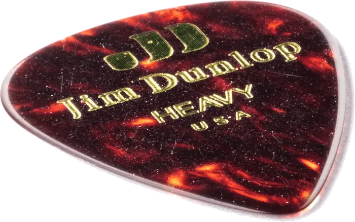 DUNLOP Pack de 12 médiators Genuine Celluloid - Heavy DUNLOP Pack de 12 médiators Genuine Celluloid - Heavy