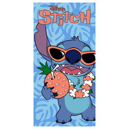 DISNEY Serviette de bain Stitch microfibre 70x140 cm 250 g/m² 100% polyester