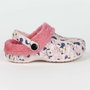 Cerdá Minnie T32/33 - Chaussons de maison en forme de sabots avec intérieur moutonnette rose pour enfant