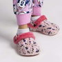 Cerdá Minnie T32/33 - Chaussons de maison en forme de sabots avec intérieur moutonnette rose pour enfant