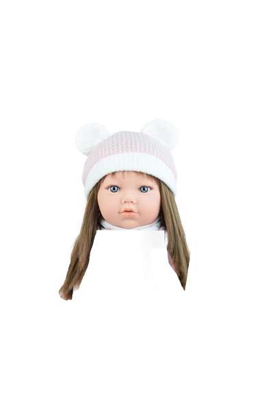 Marina & Pau - Muñeca Alina Soft - Poupée articulée douce en boîte, corps souple 45 cm - Espagnol