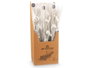 Giftdecor Ramillete Blanc Métallique 22x100x22 cm (Set de 8)