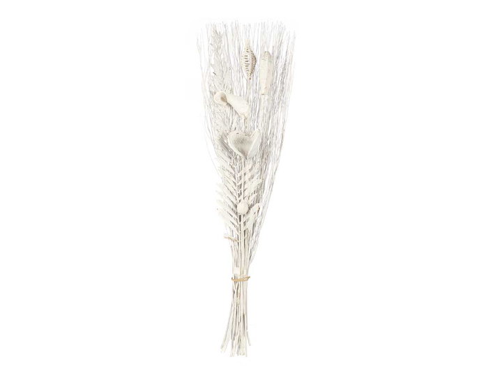 Giftdecor Ramillete Blanc Métallique 22x100x22 cm (Set de 8)