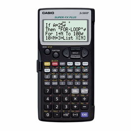 Calculatrice scientifique Casio FX-5800P-S-EH Noir