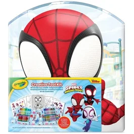 Crayola Kit de coloriage créatif Spider-Man 40 pièces dès 5 ans