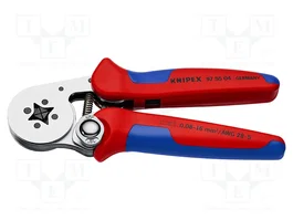 KNIPEX Pince à sertir pour cosses de câble et bornes manchon