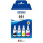 Epson Multipack Cartouches d'encre 664 EcoTank - Noir, Cyan, Magenta, Jaune