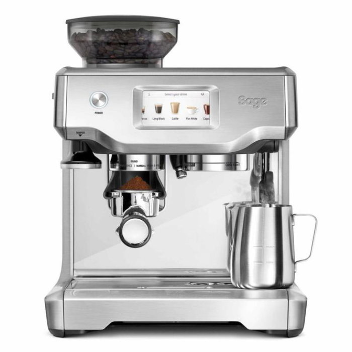 Sage The Barista Touch SES880BSS4EEU1 Machine à café automatique avec écran tactile et mousseur à lait