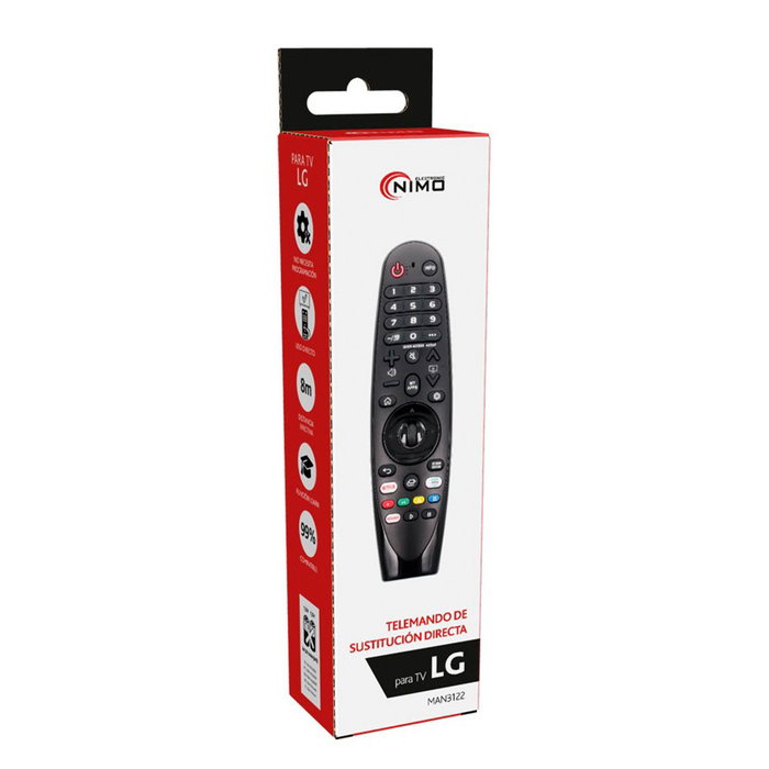 Nimo Télécommande universelle pour TV LG Nimo Télécommande universelle pour TV LG