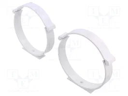 DOSPEL S.A. Pince de canaux ronds Ø100mm blanc