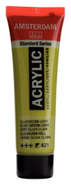 Amsterdam Standard Series Peinture Acrylique Vert Olive Clair 621 20 ml