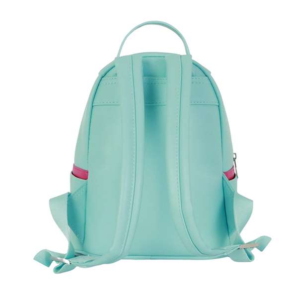 Hello Kitty Sac à dos urbain pour usage quotidien avec compartiments, turquoise, PVC, 25 x 22 x 15 cm Hello Kitty Sac à dos urbain pour usage quotidien avec compartiments, turquoise, PVC, 25 x 22 x 15 cm