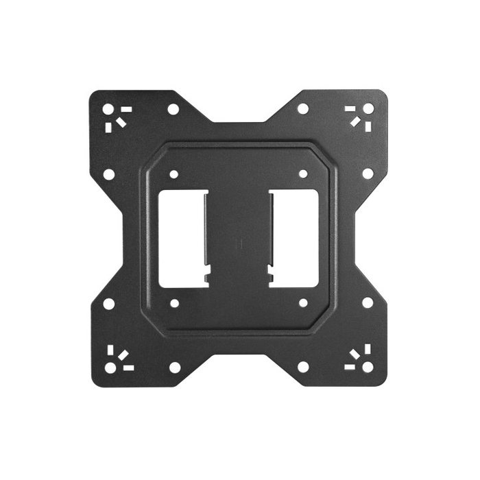 Equip 650413 Support Mural Orientable pour TV 23"-55" VESA 100x100 à 400x400 Double Bras Articulé Noir