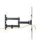 Equip 650413 Support Mural Orientable pour TV 23"-55" VESA 100x100 à 400x400 Double Bras Articulé Noir