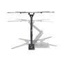 Equip 650413 Support Mural Orientable pour TV 23"-55" VESA 100x100 à 400x400 Double Bras Articulé Noir
