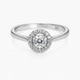 Diamonfire Anneau en Argent et Zirconia Taille 16