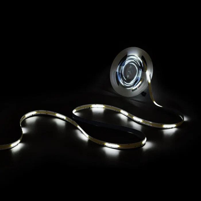 Tira LED COB Digital IC 2811, 12W/m, 24VDC, IP20, 6000K, Rouleau 5m