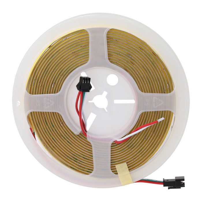 Tira LED COB Digital IC 2811 12W/m 24VDC IP20 6000K Blanc Froid 5m