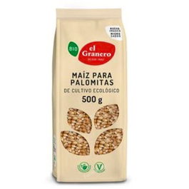EL GRANERO Maïs à pop-corn BIO 500g (Pack de 12)